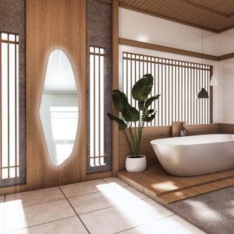 Rea Zrcadlo LED 150x52cm YH-3358 HOM-01510