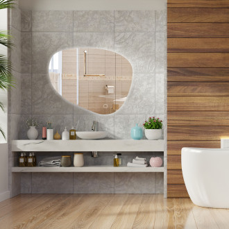 Rea Zrcadlo LED 75x73 YH-3343 HOM-01514