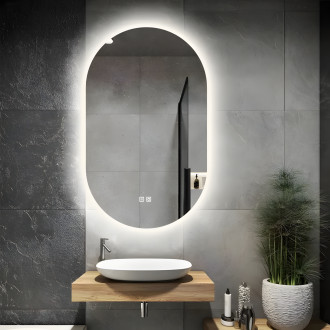 Zrcadlo LED 50x80cm S027