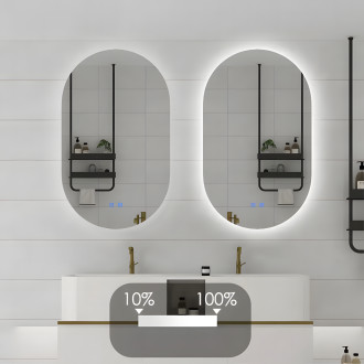 Zrcadlo LED 50x80cm S027