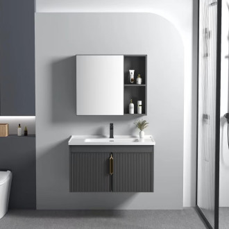 Rea Sada koupelnového nábytku s umyvadlem Astor 60cm Grey REA-M0004