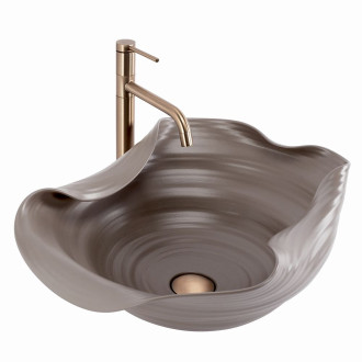 Keramické umyvadlo na desku REA HM-66TB Handmade ART