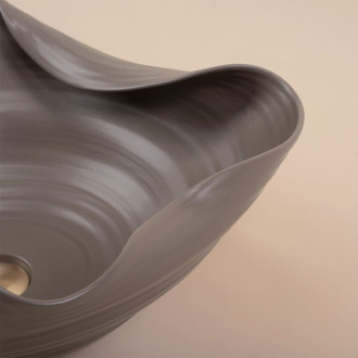 Keramické umyvadlo na desku REA HM-66TB Handmade ART