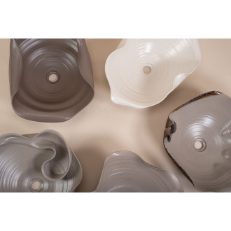 Keramické umyvadlo na desku REA HM-66TB Handmade ART