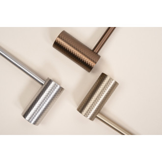 REA Držák na toaletní papír 9711 Prism Brush Nickle REA-98023