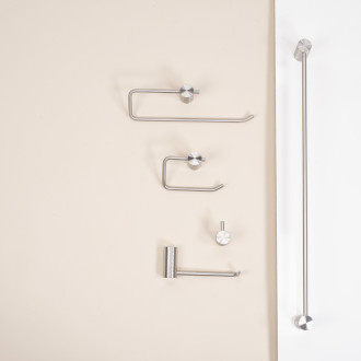 REA Koupelnový věšák 9711A Prism Brush Nickle REA-98032