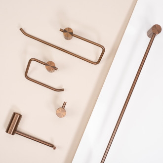REA Koupelnový věšák 9711A Prism Brush Copper REA-98030