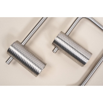 REA Koupelnový věšák 9703 Prism Brush Nickle REA-98035