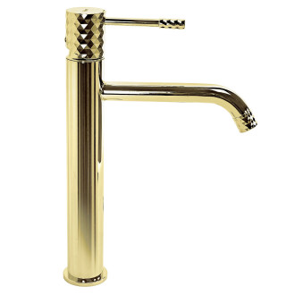 Rea Lungo Diamond Umyvadlová baterie vysoká - zlatá REA-B8995