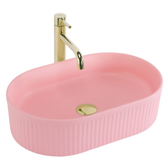 Umyvadlo na desku REA Vanda Bubble Gum Matt