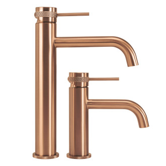 REA Lungo Grip Umyvadlová baterie vysoká - broušená měď REA-B8988
