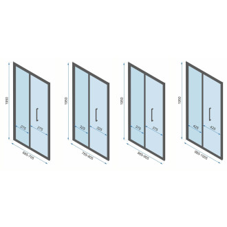 Sprchový REA Rapid Fold