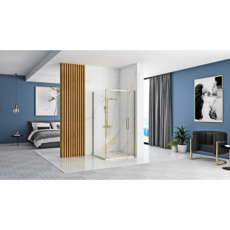 Rea Sprchová kabina REA Rapid Swing Gold KPL-K5623