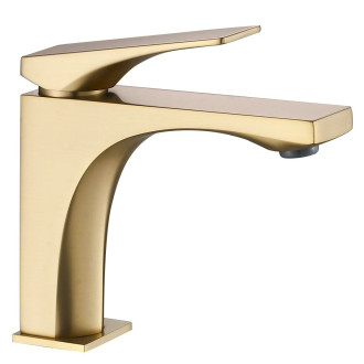 REA Joe Brush Gold low Umyvadlová baterie nízká, kartáčovaná zlatá REA-B8990