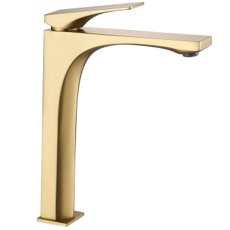 REA Joe Brush Gold High Umyvadlová baterie vysoká, kartáčovaná zlatá REA-B8991