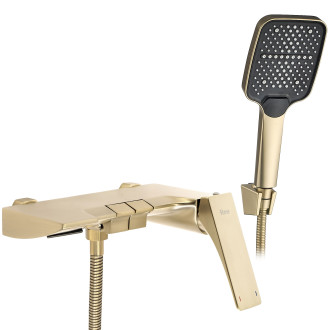 REA Joe Brush Gold Vanová baterie, kartáčovaná zlatá REA-B8992