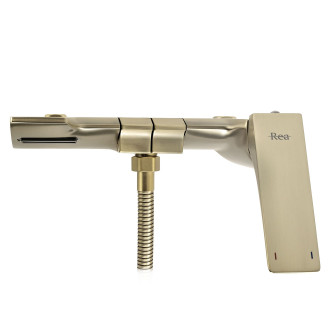 REA Joe Brush Gold Vanová baterie, kartáčovaná zlatá REA-B8992