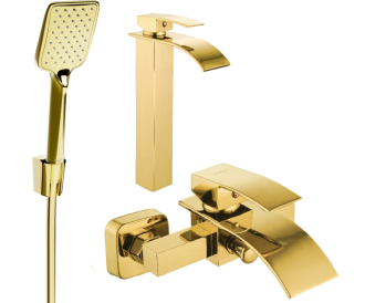 Vanová souprava Mexen Aries R62, zlatá - 744813R62-50