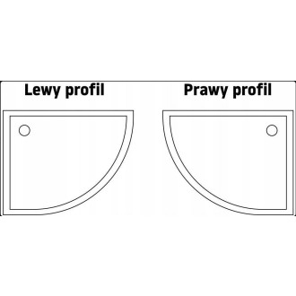 Sprchová kabina REA Look Chrome 80x100 + Sprchová vanička Look White