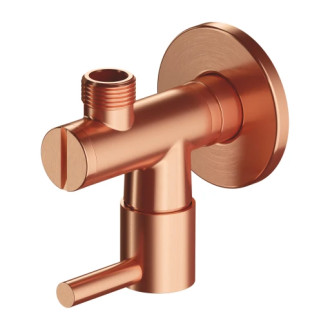 Omnires rohový ventil, měď kartáčovaná 8857CPB