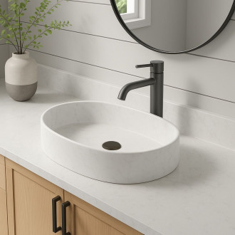 REA Lungo Umyvadlová baterie vysoká, titan REA-B8986