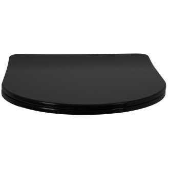 Rea Sedátko WC CARLO FLAT UF BLACK MATT REA-C6004