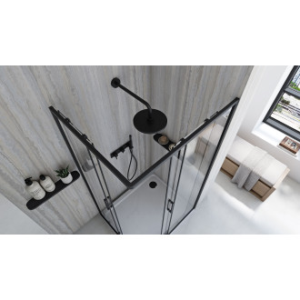 Sprchový kout REA City 80x100 Black