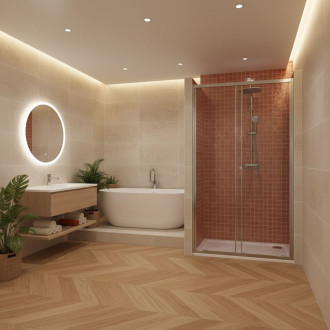 REA Sprchové dveře Primo Slide 140 Chrome REA-K0571