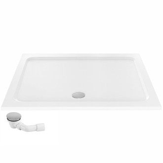 REA Sprchová akrylová vanička Belmond White 90x120 REA-K4373