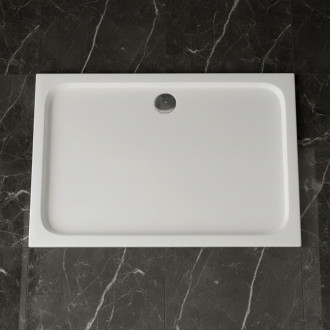 REA Sprchová akrylová vanička Belmond White 90x120 REA-K4373