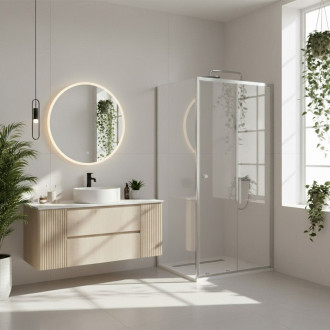 REA Primo Slide Sprchový kout 110x90 Chrome KPL-K2565