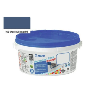 Mapei KERAPOXY EASY DESIGN 169 OCELOVĚ MODRÁ 1,5kg 5KB016902
