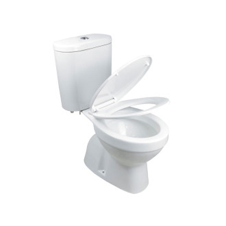 Mereo WC kombi, RIMLESS + spodní odpad s armaturou VSD98