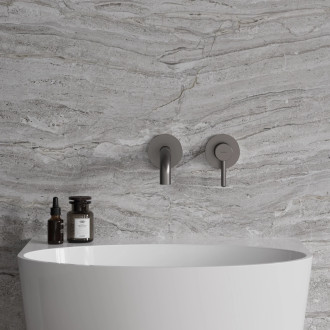 Omnires Y Y1215HLGR Podomítková umyvadlová baterie, grafit