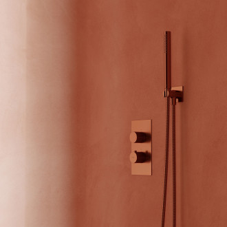 Omnires CONTOUR Ruční sprcha, kartáčovaná měď CONTOUR-RCPB