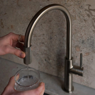 Omnires SWITCH dřezová baterie se sadou filtru D1, nikl SW9057-FD1NI