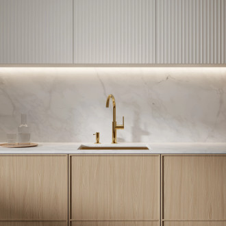 Omnires Modern Project dávkovač na desku, zlatá lesk MP60723GL