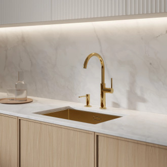 Omnires Modern Project dávkovač na desku, zlatá lesk MP60723GL