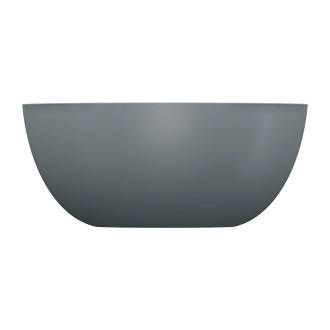 Omnires Shell M+ umyvadlo na desku, ?35 cm matná popelavě šedá SHELL350UNAG