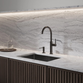 Omnires Modern Project dávkovač na desku, grafit kartáčovaný MP60723GR