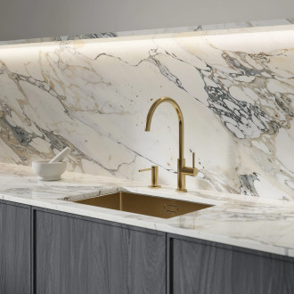 Omnires MODERN PROJECT Dávkovač kartáčovaná mosaz MP60723BSB