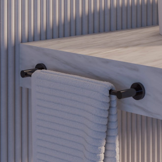 Omnires MODERN PROJECT MP60214AT Držák na ručníky 40cm, antracit