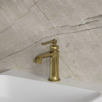 Omnires Armance umyvadlová baterie,  kartáčovaná mosaz AM5210BSB