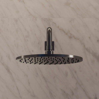 Omnires SLIMLINE WG125CAT sprchová hlavice 25cm, antracit