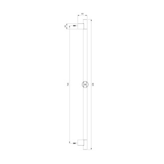 Omnires RIBBON RIBBON-SCR sprchový set, chrom