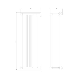 Omnires MODERN PROJECT MP60920CR Police, chrom