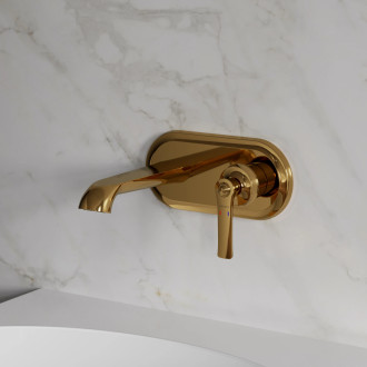 Omnires ARMANCE AM5215GL umyvadlová podomítková baterie, zlatá