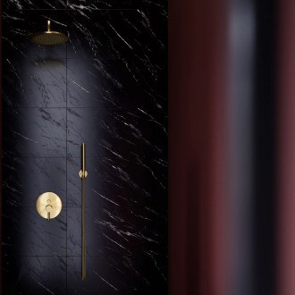 Omnires Y Y1235GLB Podomítková vanová/sprchová baterie, kartáčovaná zlatá