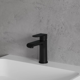 Omnires SACRAMENTO umyvadlová baterie, černá SC2310BL