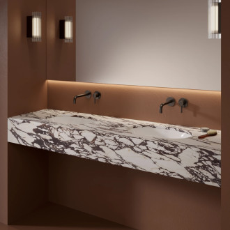 Omnires SHELL M+ Umyvadlo pod desku 48x31, bílá lesk SHELL480UPBP